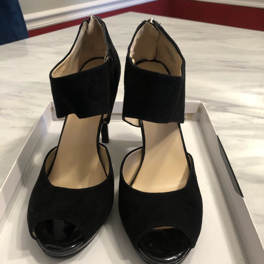 Black Suede Nine West Shoes